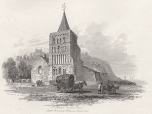 Dover Castle, St. Mary's Church, Dover